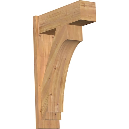 Imperial Block Smooth Outlooker, Western Red Cedar, 7 1/2W X 22D X 34H